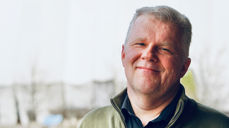 En av de mest kjente musikantene fra Modum som har gjort musikken til en levevei er trekkspilleren Håvard Svendsrud. Foto: Helge Nysted