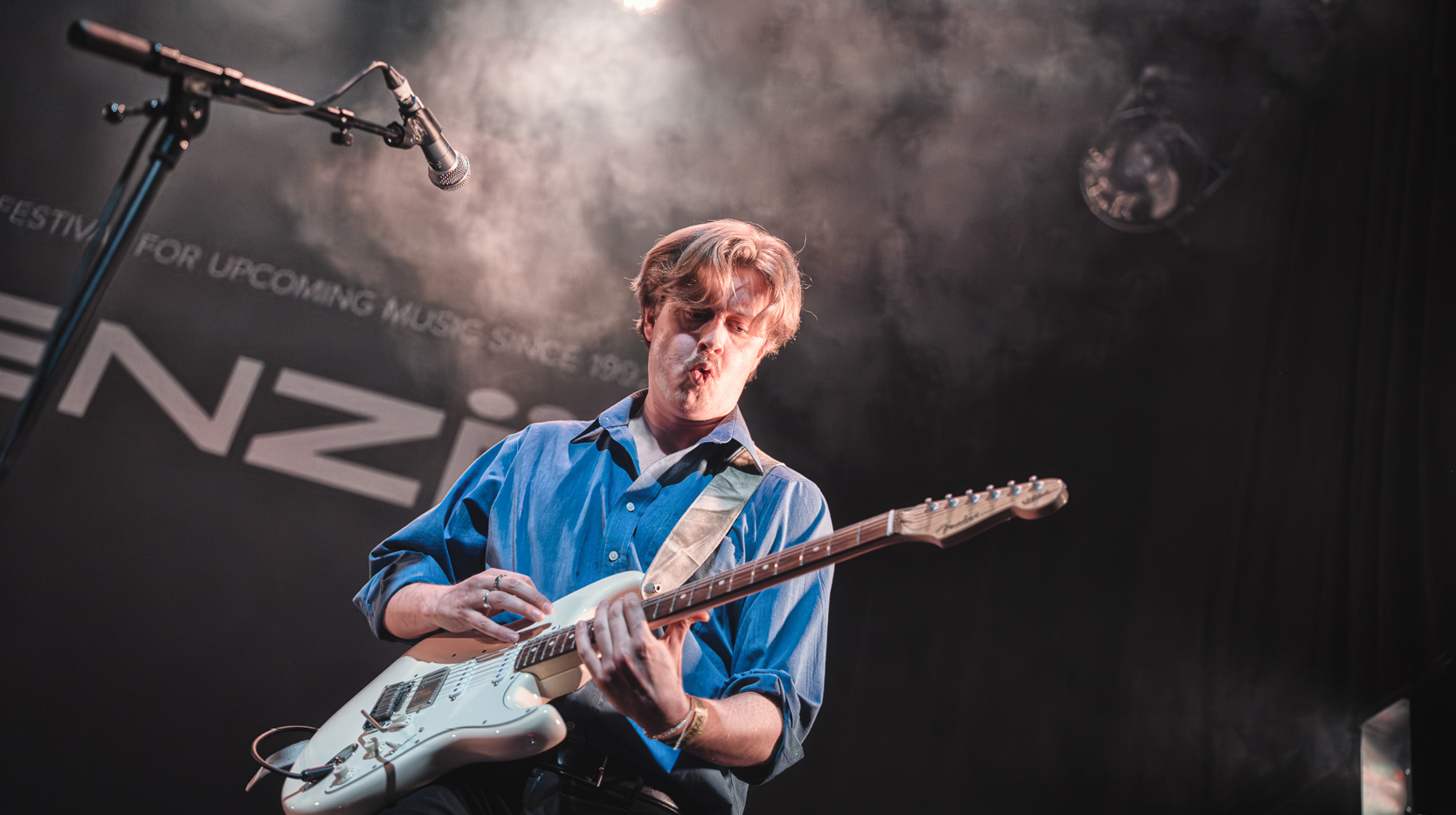 Sondre Tandberg mottok nylig "Drømmestipendet" for sitt gitarspill. Foto: Privat