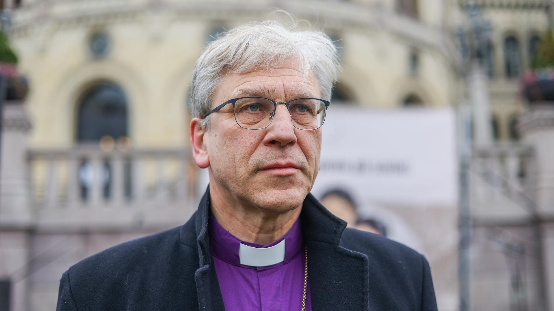 – I år går også tankane til nordmenn som har mista familie og vener i Israel og Gaza, seier preses Olav Fykse Tveit. Foto: Den norske kyrkja.