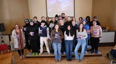 Konfirmantene er klare for årets fasteaksjon. Foto: Monika Søberg, Lokalavisa Trysil-Engerdal