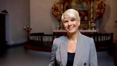 – Det er mye uro i verden, og kanskje er det derfor mange har søkt til kirken i julen, sier Kristin Gunleiksrud Raaum, leder i Kirkerådet. Foto: Kolonihaven / Den norske kirke.