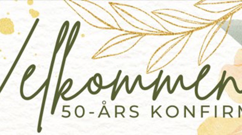 ER DU FEMTIÅRSKONFIRMANT I ÅR?