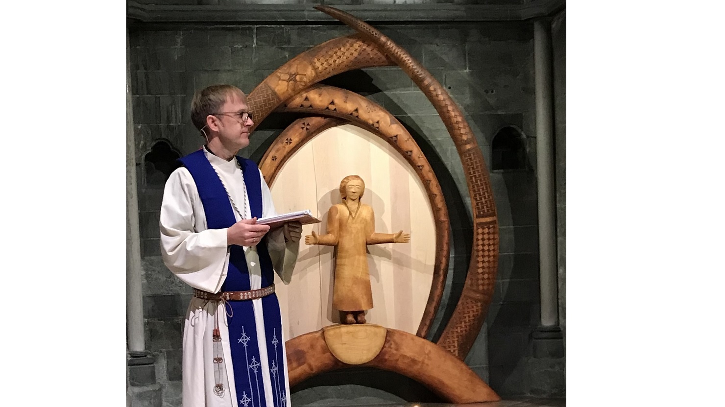 Gudstjeneste i Nidarosdomen-Einar Sørlid Bondevik