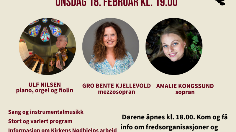 Fredskonsert i Sagene kirke