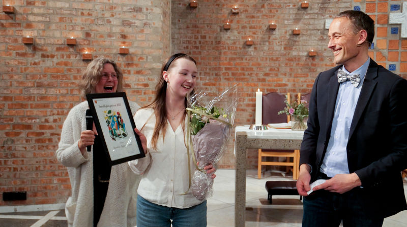 Karoline (22) vant "Frivillighetsprisen 2022"