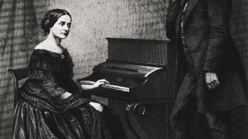 Clara og Robert Schumann i Sagene kirke
