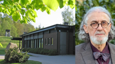 Hässeholmens kyrka i Borås (Foto: Den svenska kyrkan) og Misha Jaksic, ortodoks koordinator i Sveriges kristna råd (SKR) (Foto: SKR).