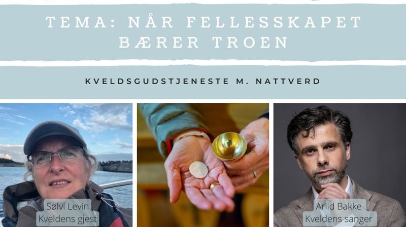 Sølvi Kristin Lewin er gjest under Påfyll i Larvik kirke