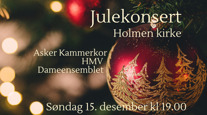 Banner for julekonsert