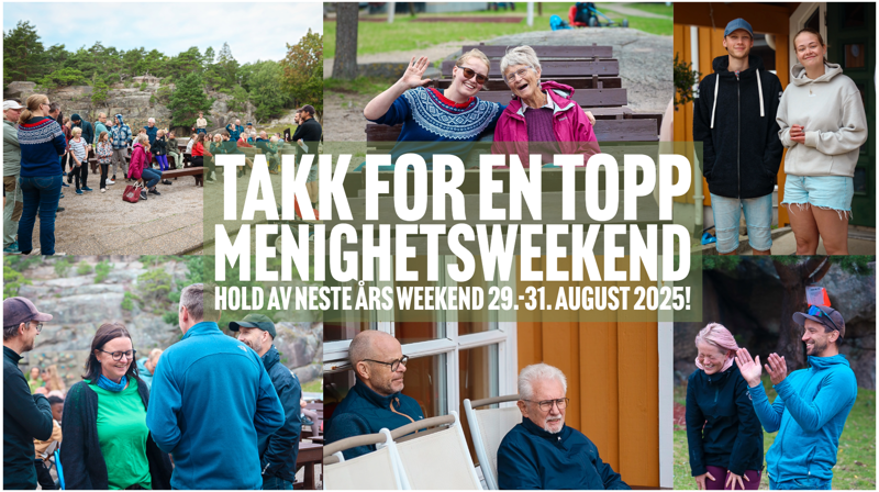 Takk for en fin menighetsweekend!