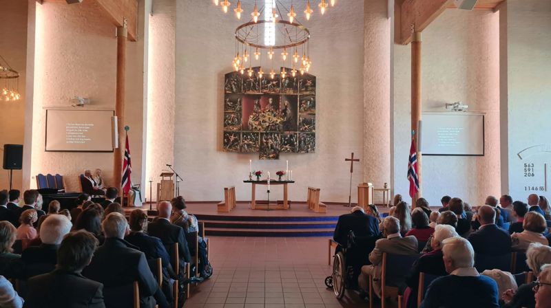 Konnerud kirke ble feiret!