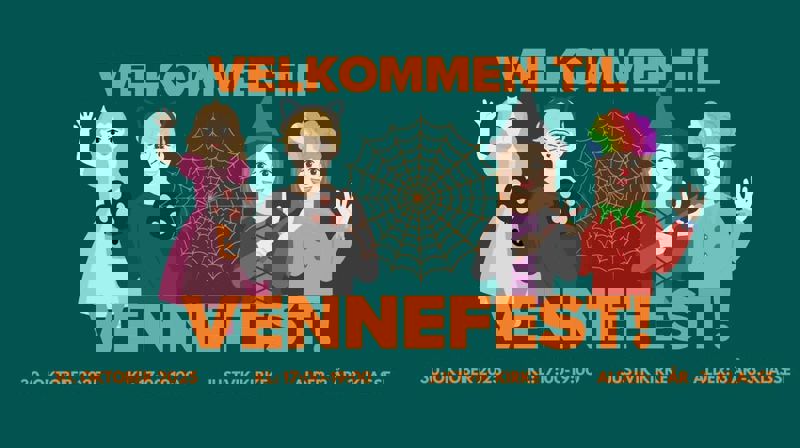 Velkommen på vennefest i Justvik kirke