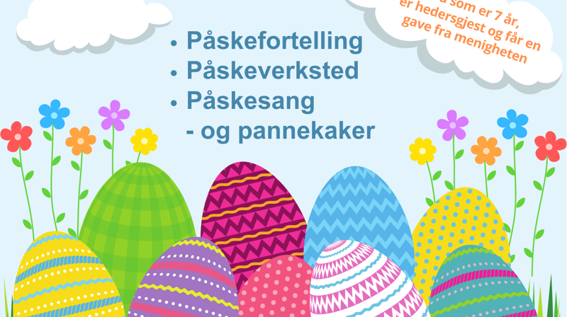 Himmel og pannekake for 7-åringer i Nordby