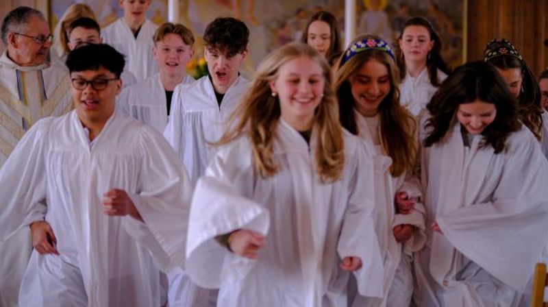 Konfirmanter. Foto: Den norske kirke