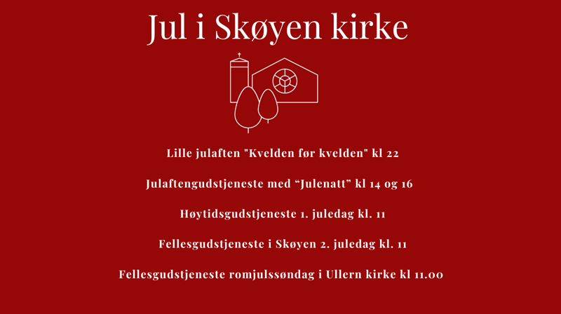 Julen i Skøyen