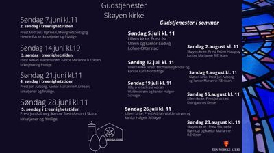 Kommende gudstjenester