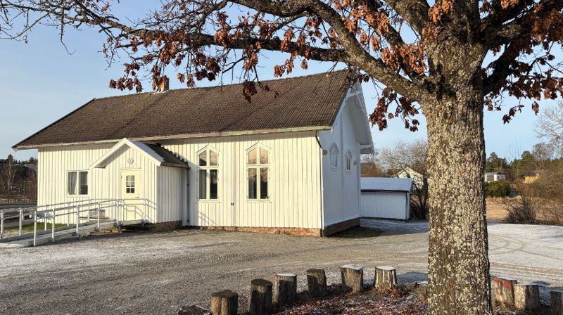 Flateby menighetshus. Foto: Dag Trygve Baraldsnæs-Henriksen.