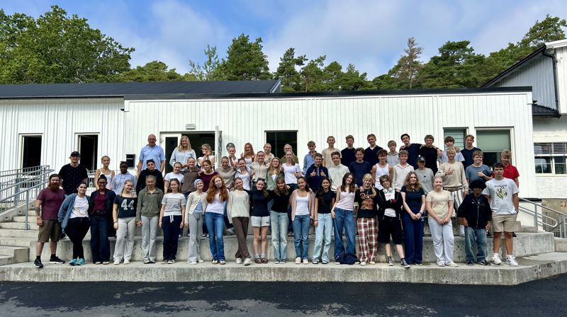 Kroer og Ås konfirmantene på leir