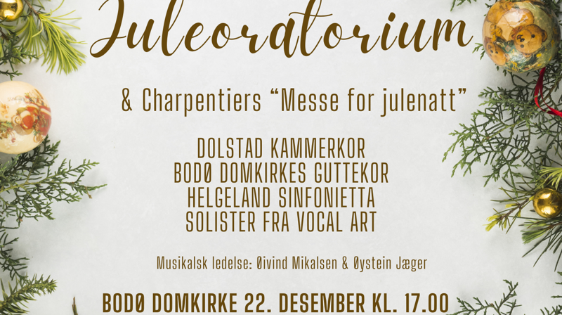 Saint-Saëns Juleoratorium & Charpeniter "Messe for julenatt".