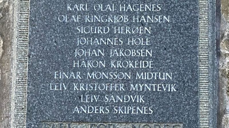 Minnetavlene på Fana kirke