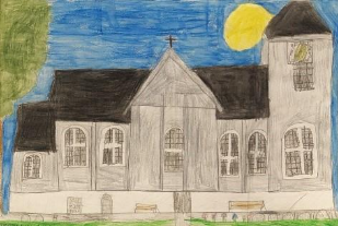 Et bilde som inneholder maling, tegning, sketch, Barnekunst

KI-generert innhold kan v&aelig;re feil.