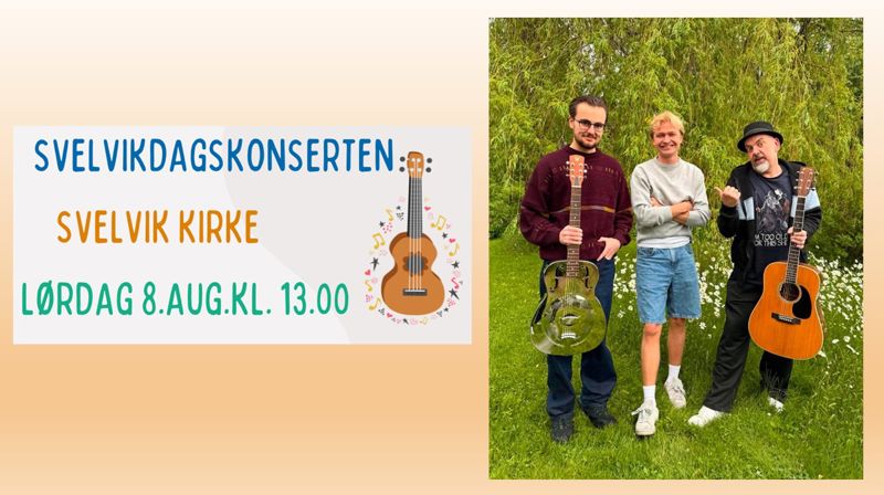 Konsert på Svelvikdagen
