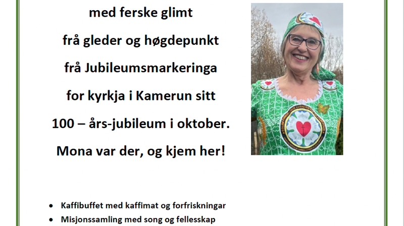 Misjonssamling og årsmøte