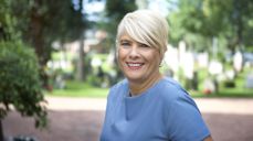 Leder i Kirkerådet, Kristin Gunleiksrud Raaum (Foto: Kolonihaven / Den norske kirke).