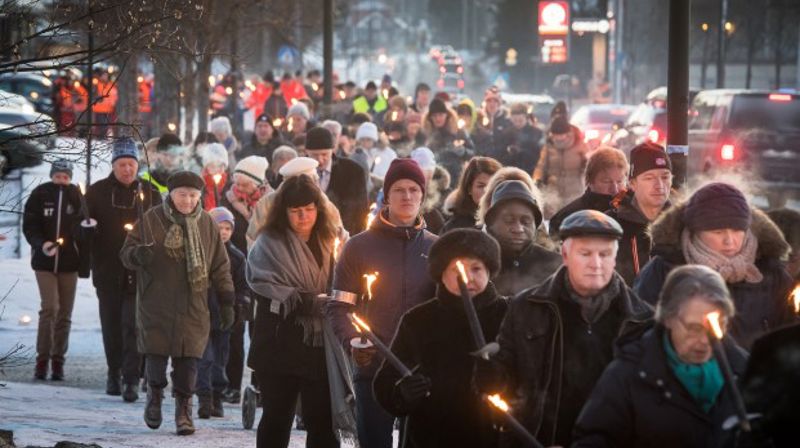 Minnemarkering "Lys til ettertanke"
