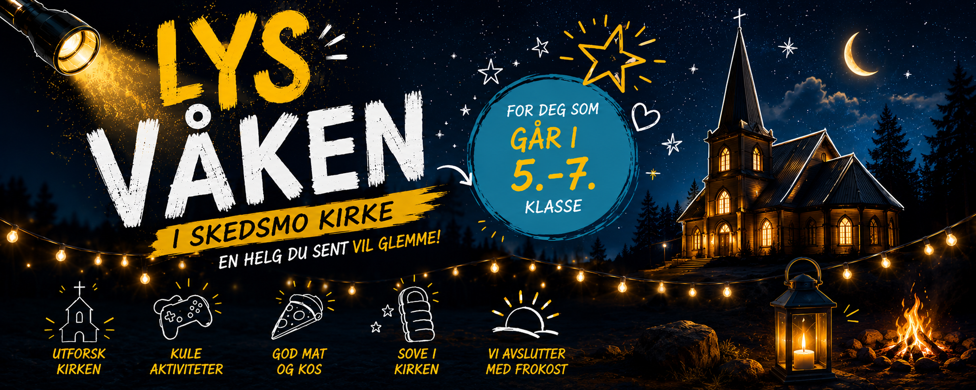 Plakat med Invitasjon