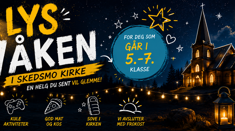 Plakat med Invitasjon