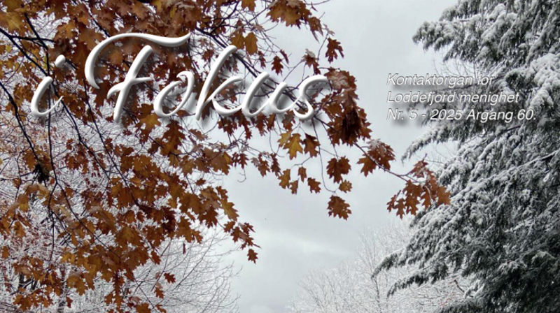 Nytt menighetsblad høsten 2025