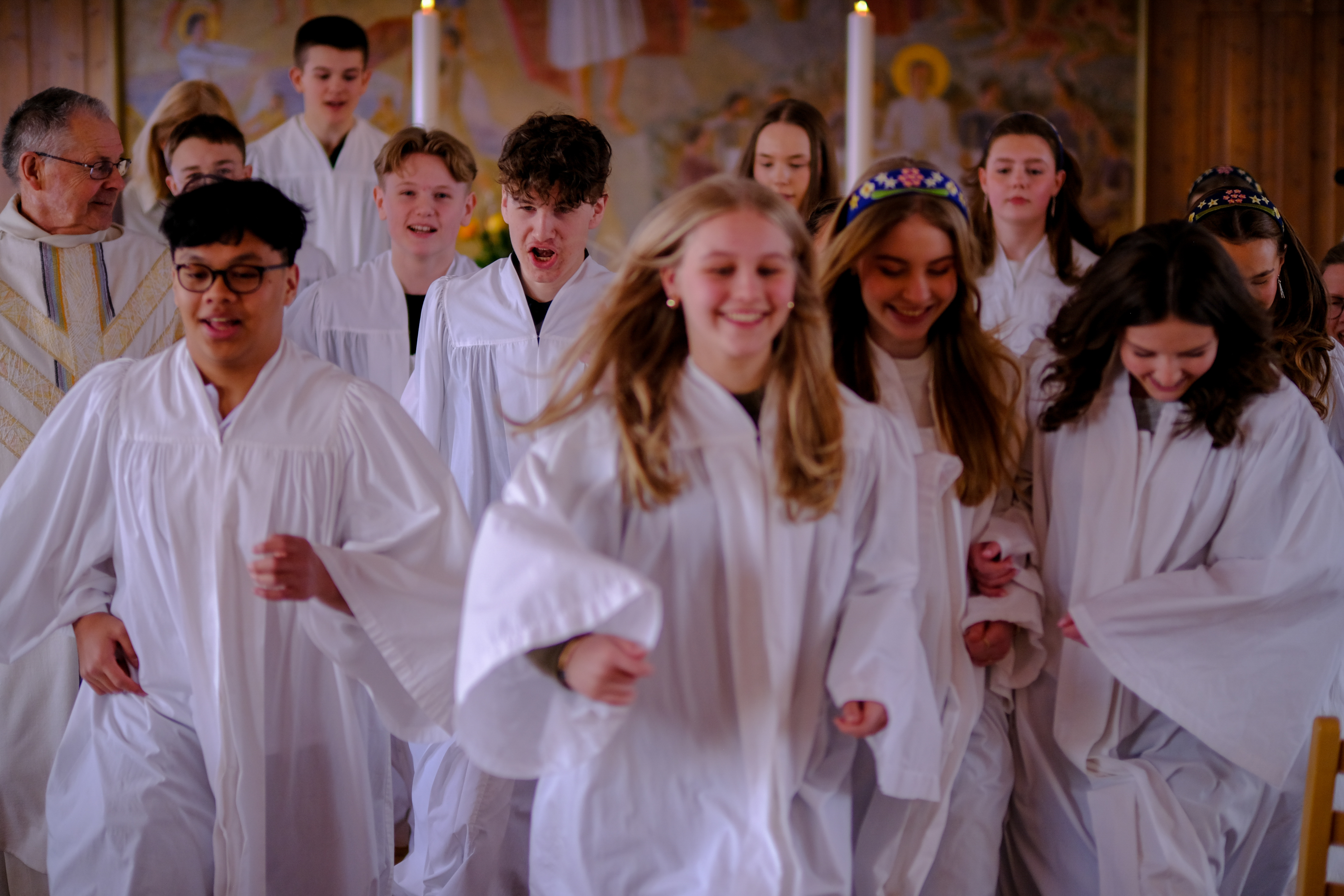 Konfirmasjonsgudstjeneste i Svinndal kirke 30. august