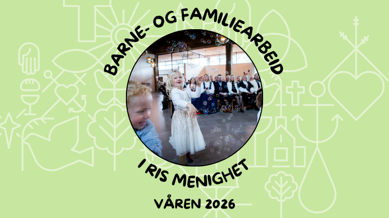 Oversikt over tilbud for barn, familiegudstjenester og undervisningstiltak