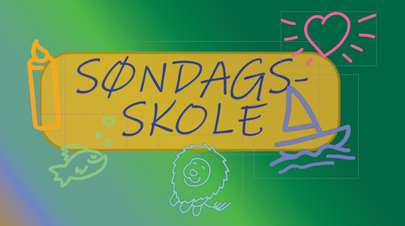 Søndagsskole i gudstjenesten