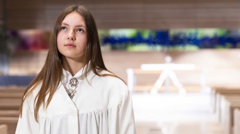 Konfirmasjonen er også en tid for undring. Foto: Von kommunikasjon