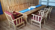 Sofagruppe i dåpsrum