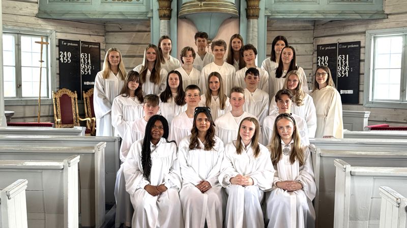 Konfirmanter Bardu kirke 2025