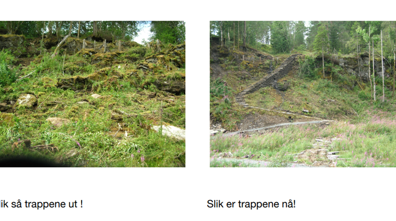 Åpning av Munketrappene på Myking 14.september kl. 14.00