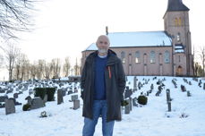 Tor Øystein Vaaland er glad for å fortsette yrkeslivet i Asker. Nå som prost. Foto: Johannes Ek Reindal