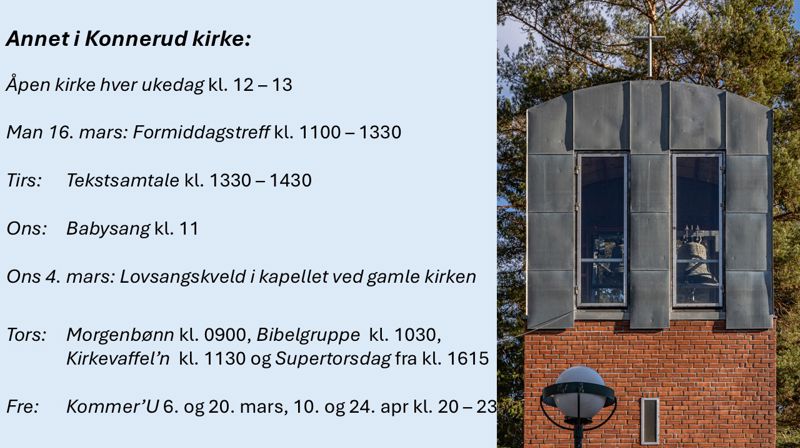 Mars i Konnerud kirke