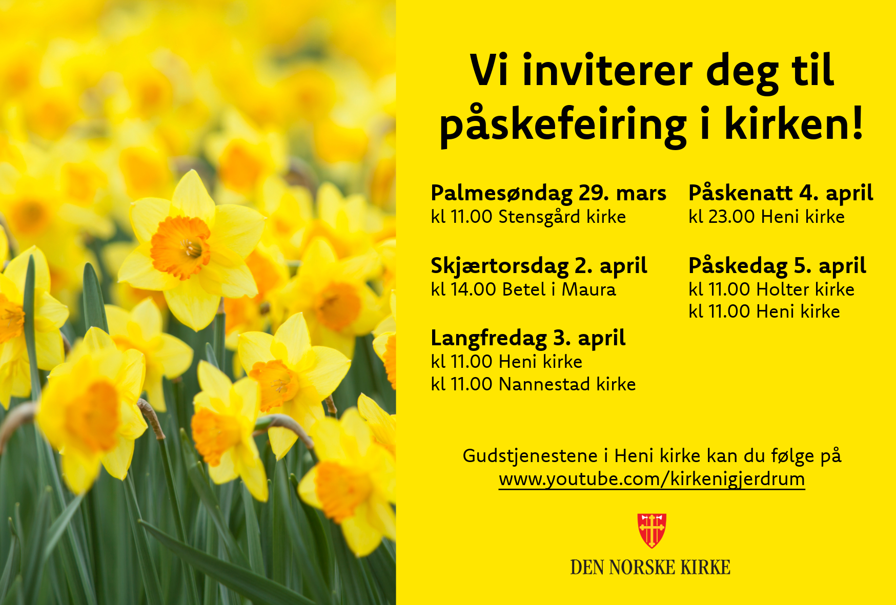 Påskefeiring i kirken