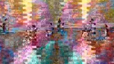 AV VANNET STIGER EN NY VERDEN FRAM