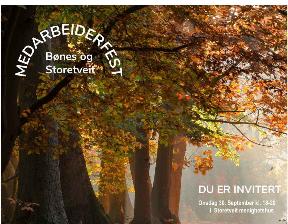 Velkommen til medarbeiderfest!