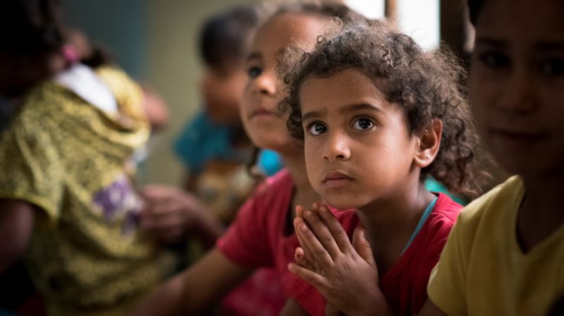 Misjonsgudstjeneste for store og små