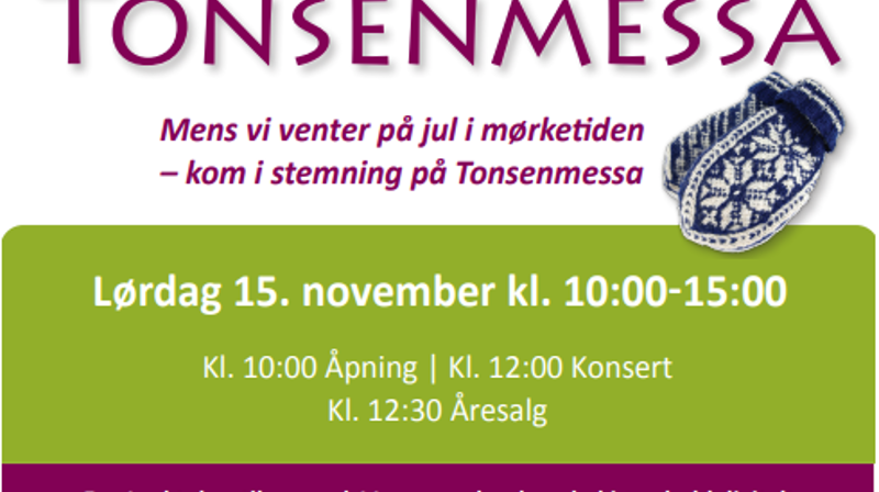 Velkommen til Tonsenmessa!
