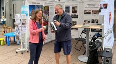 Besøk vår stand på Bragernes torg! Foto: Kirken i Drammen