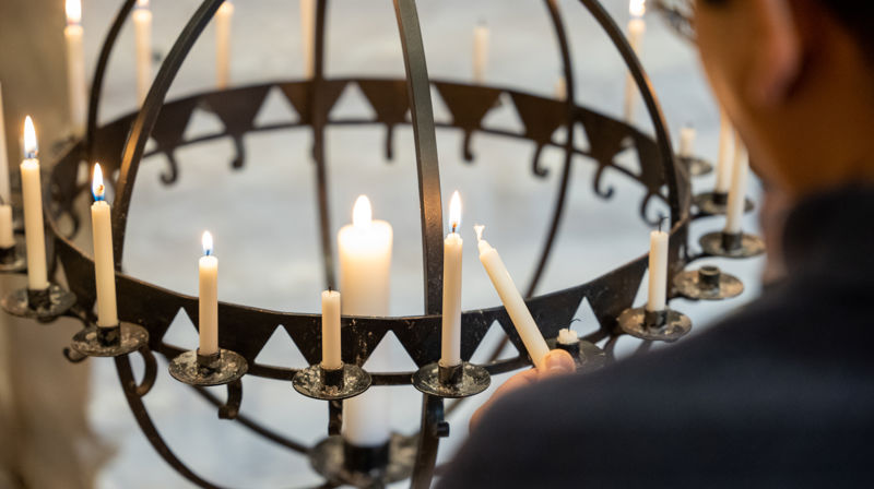 Den norske kirke åpner dørene etter kong Haralds dødsfall. (Foto: Terje Peersen / Den norske kirke).