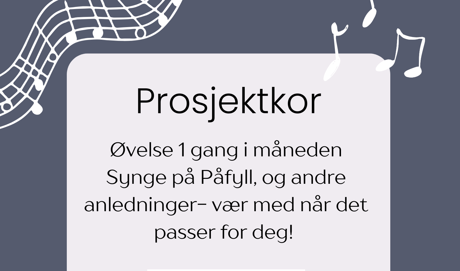 Påfyll-koret