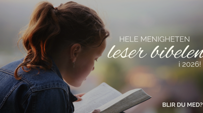 Hele menigheten leser bibelen i 2026!